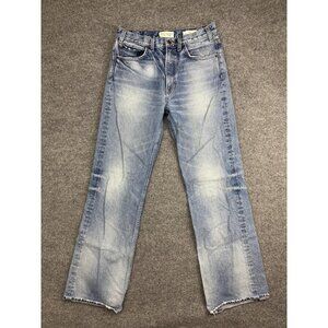 Nili Lotan Mitchell Jeans Womens 27 Blue High Rise Straight 27x30 Made USA